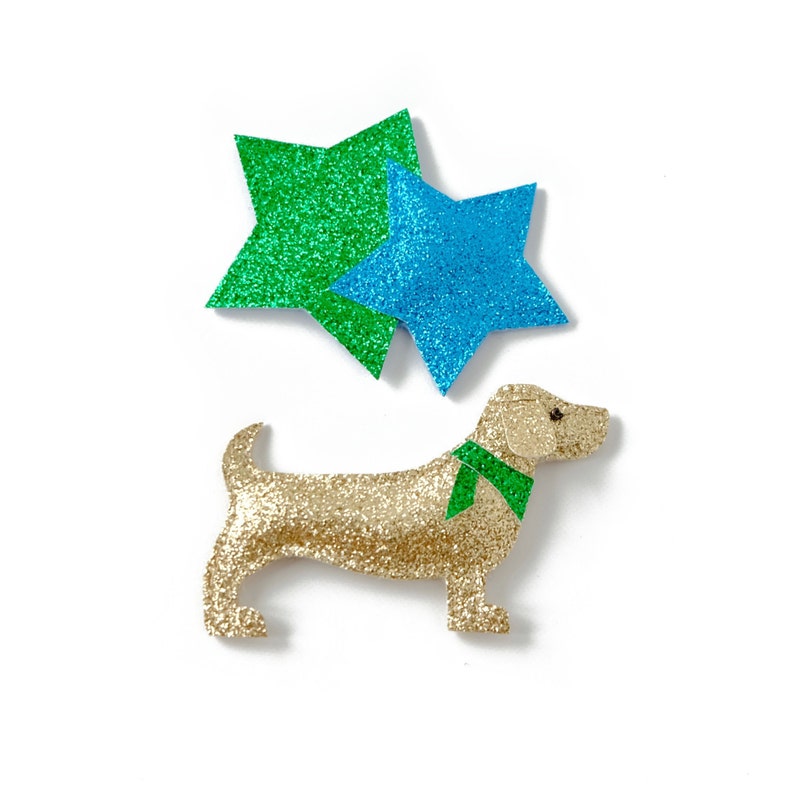 Hair Clip with Animal Hair Clip for Girls Dog Lovers Gift Etsy