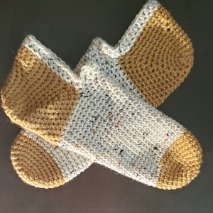 Fleck Feet Slipper Socks PDF Crochet socks PATTERN ONLY