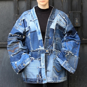 Buy Levis Patchwork Jacket Online In India - Etsy India