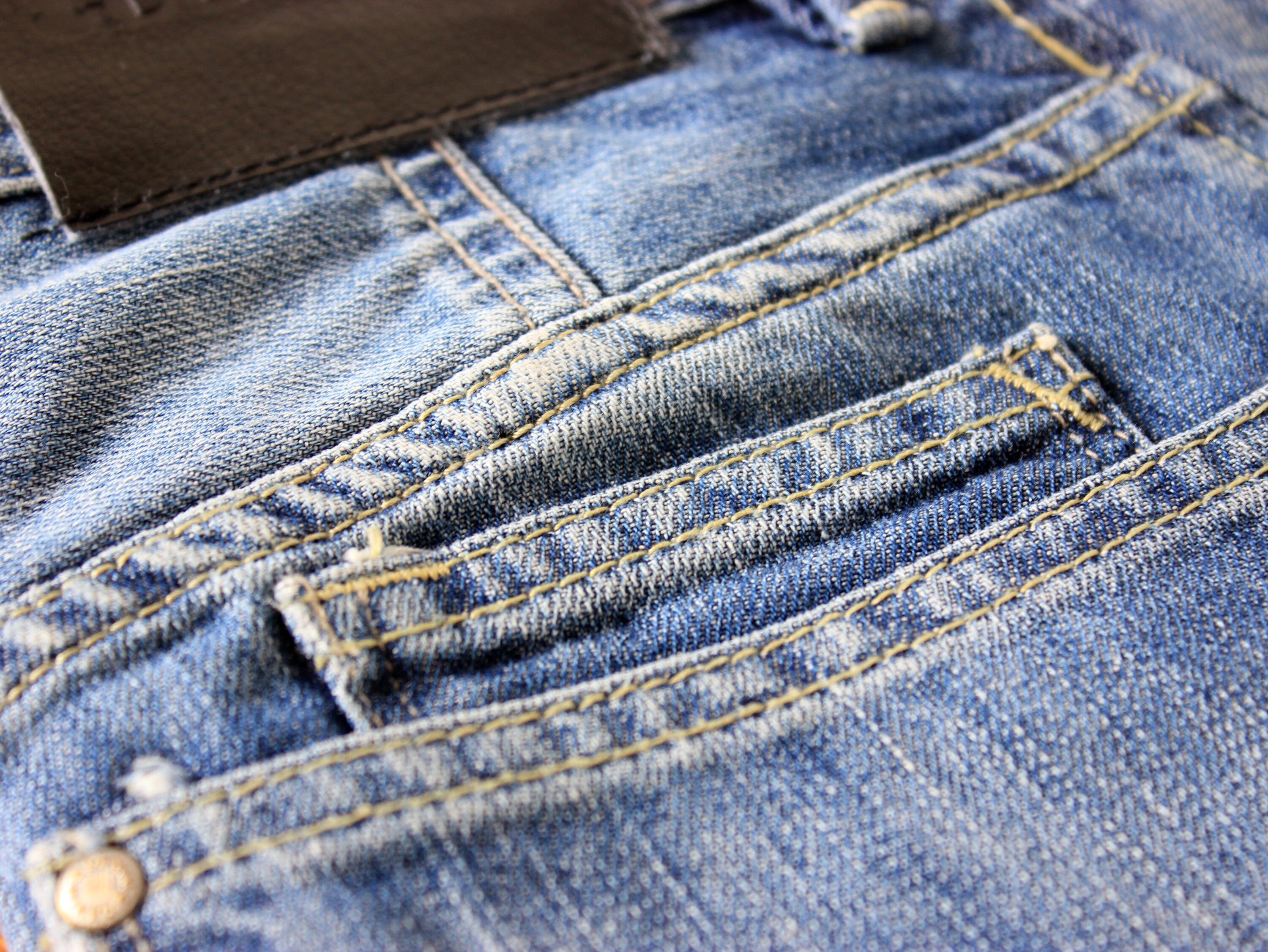 Large blue denim clutch . Casual jeans wristlet . Denim tablet | Etsy