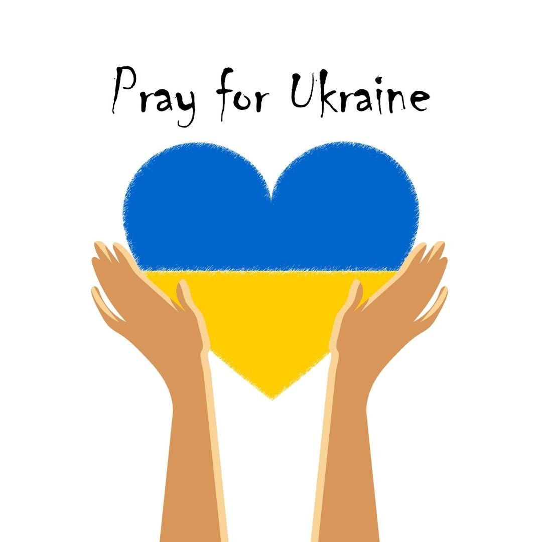 Prints Ukraine artist Ukrainian flag Instagram post Digital file