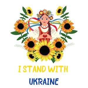 I stand with Ukraine, Stop war i Ukraine, Instant download file Ukraine, Ukraine seller, Ukraine artist