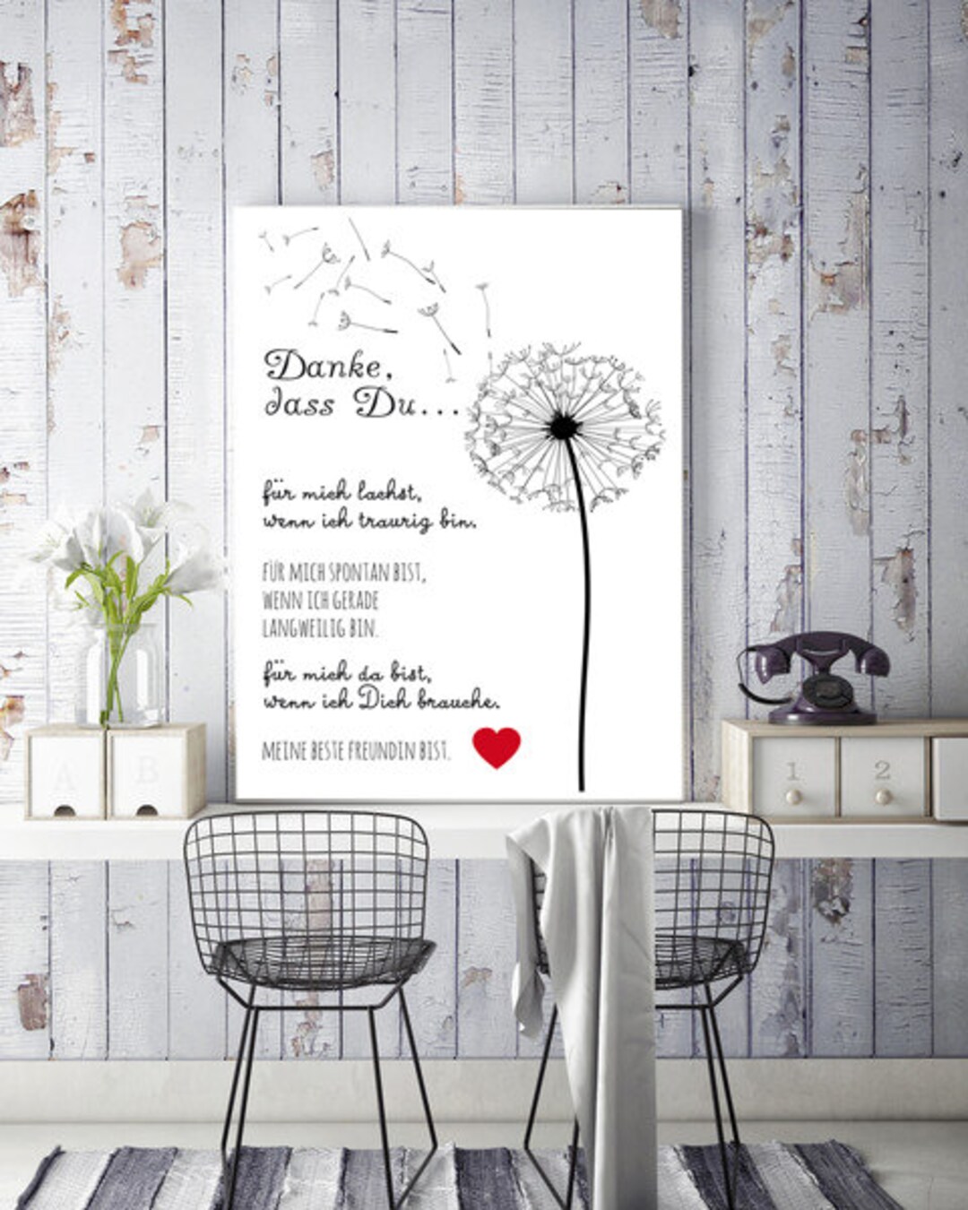 An Meine Freundin Leinwand König Der Löwen