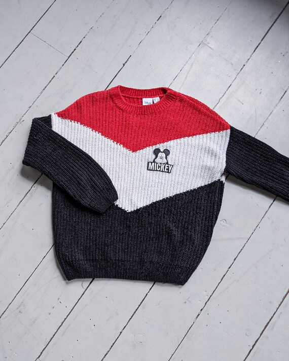 Vintage 1990s Disney Mickey Mouse knit sweater