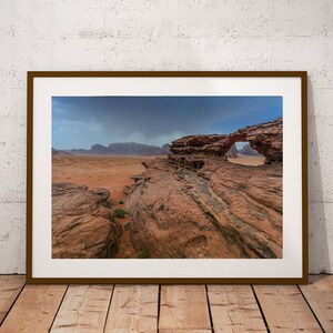 Wadi Rum Wüste Fotografie: Jordanien Landschaft Kunstdruck