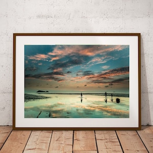 Koh Phangan Sunset Beach Print: Thailand Travel Photography