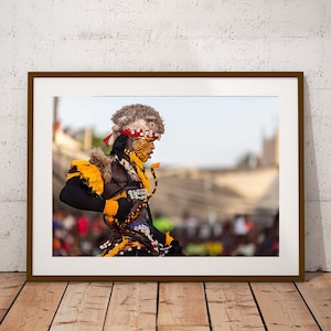 Traditional Senegalese Dancer Photo Print | African Photography | Senegal Art | Africa Wall Art | Senegal Photography | Fine Art Photography