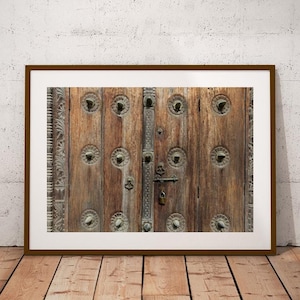 Zanzibar Door Photography Print: Swahili Architecture Wall Art