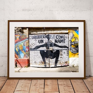 Havana Graffiti Fine Art Print: Callejon de Hamel, Cuba