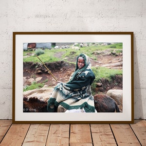 Basotho Boy Fine Art Photography Print: Lesotho, South Africa