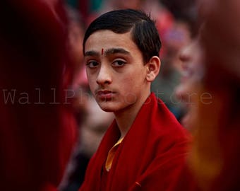 India Photography, Young Brahmin Photo, Rishikesh, India, Puja, Hinduism, India Print Art, Indian Poster, Fine Art Photography Prints