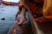 Colorful Photo of Indian Woman Feet, Varanasi Street Photography, Indian Wall Art, Woman Feet Photo, Images of Woman Foot, Female Feet Decor 