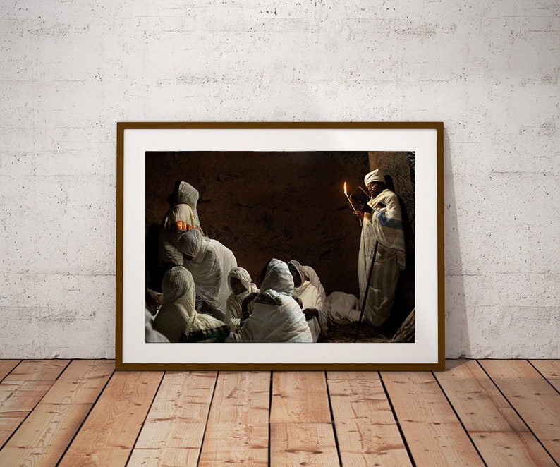 Lalibela during Easter prayers.⁠
Ethiopia.