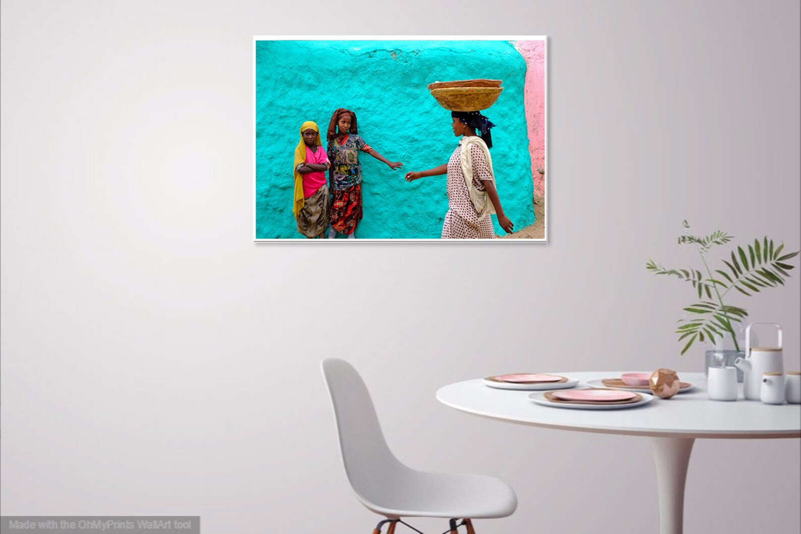 Ethiopian Wall Art Beautiful Young Ethiopian Girls Photo Etsy