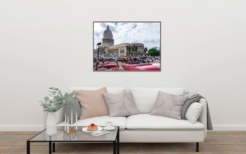 Havana Cuba Photography, Havana Print, Street Photography, Vintage Pink Car Photography, Cuba Car Wall Decor, Cuba Car Print Art, Cuban Art image 9