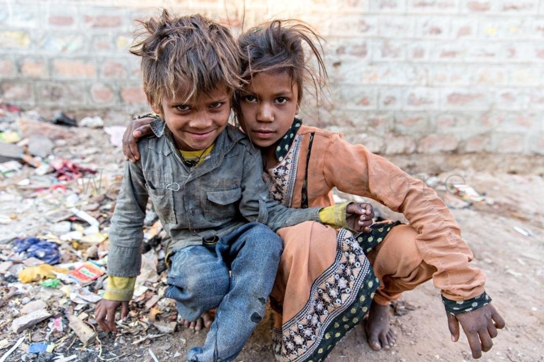 India Photography Street Children in India Homeless - Etsy New Zealand
