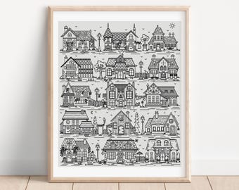 Blackwork - Mini-buurt