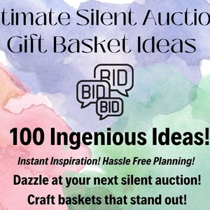 Silent Auction Gift Basket Ideas: 100 Creative & Unique Themes for Unforgettable Gifting