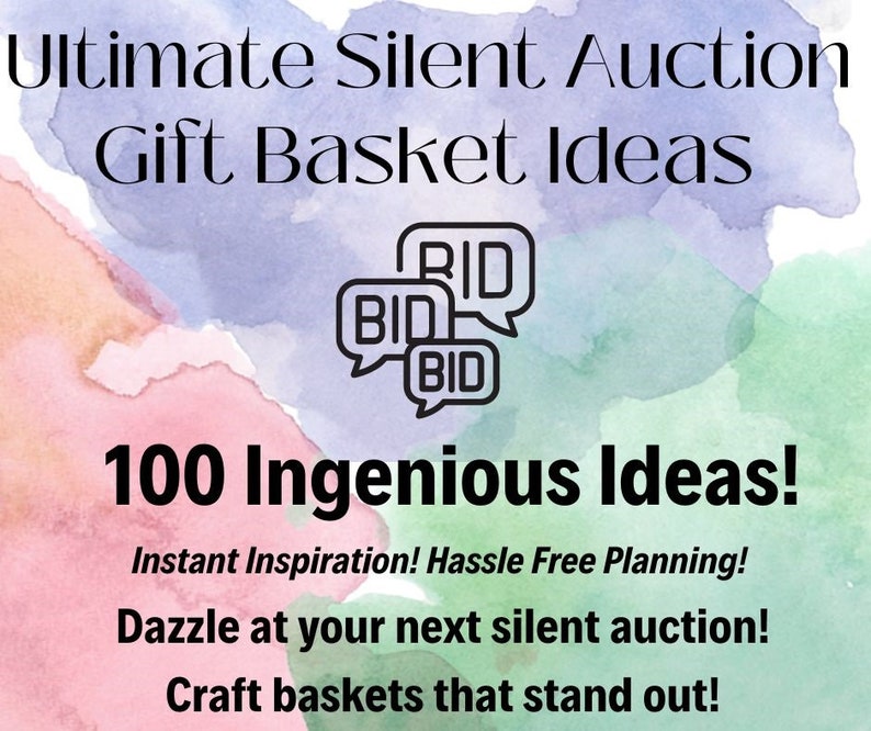 Silent Auction Gift Basket Ideas 100 Creative & Unique Themes for