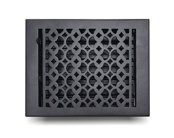 Cast Aluminum Floor Registers 8 x 10, Rust-Free Vent Covers, VR-100 Metal Floor Registers, Custom Floor Registers for Home Improvement