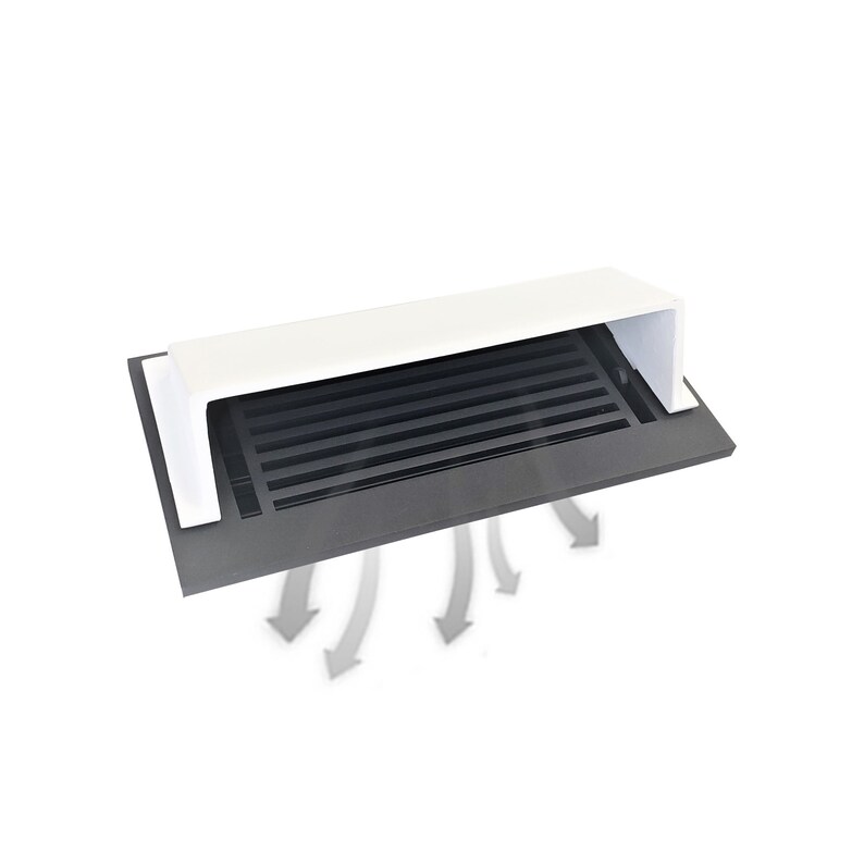 Floor Vent Air Deflector / Diverter 4x10 Modern Design Etsy