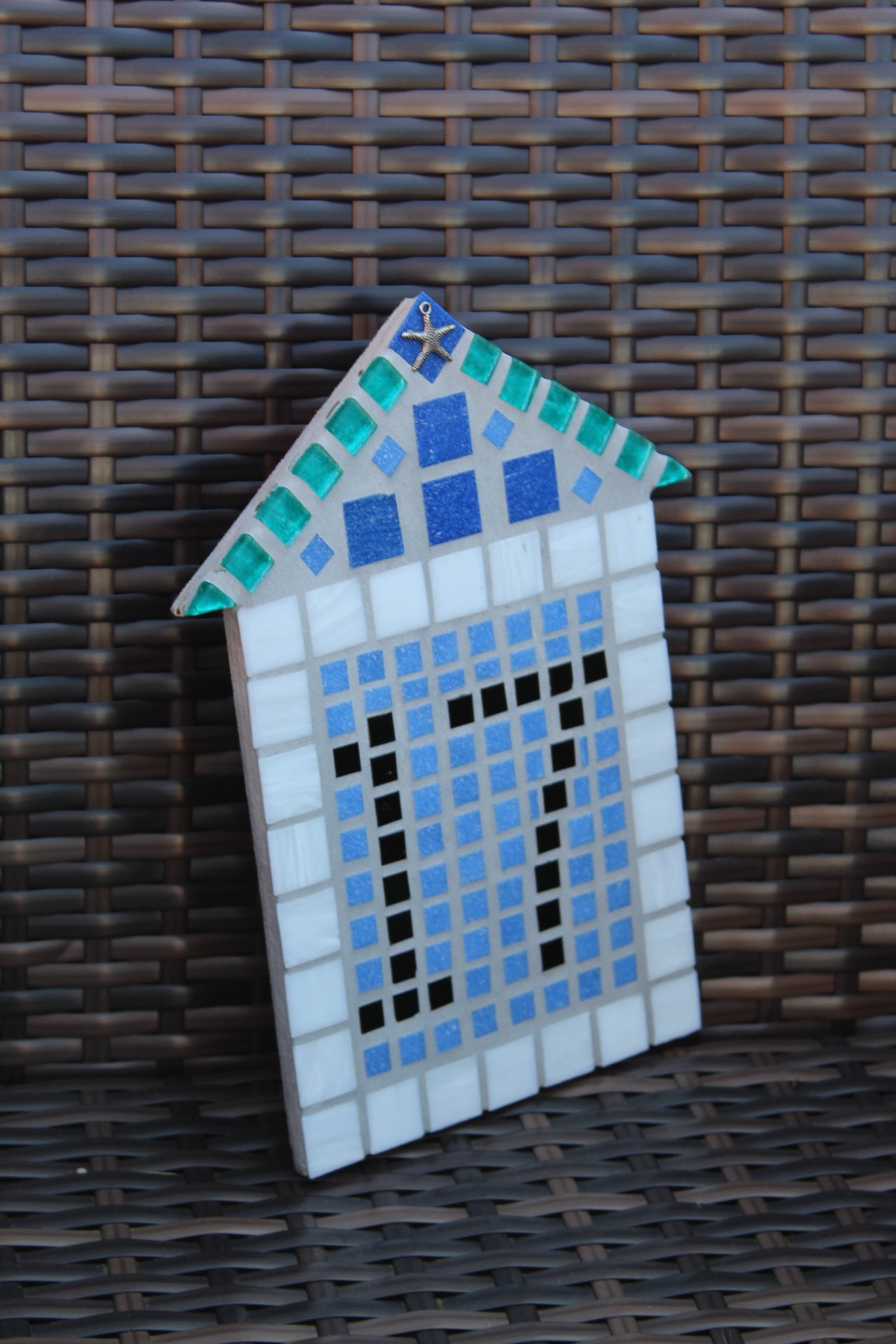 Handmade Personalised Mosaic Door Number/ House Number /double Etsy