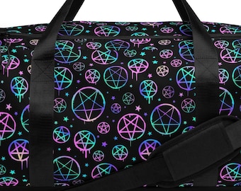Pastel Pentagram Duffle bag
