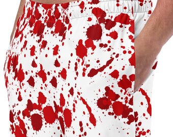 Blood Splatter Recycled Swim Trunks
