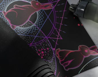 Astro Häschen Yoga-Matte