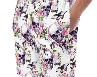 Spring Skull Recycled Swim Trunks