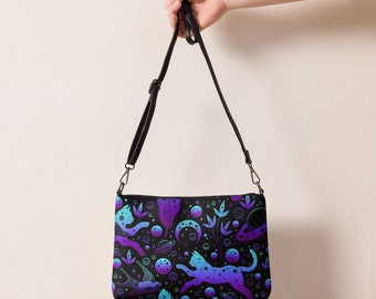 Cosmic Cat Crossbody bag