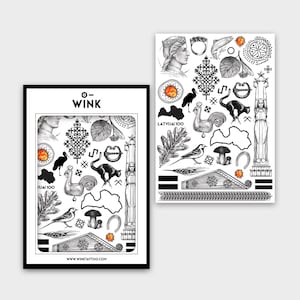 Temporary tattoos LV 100 | Latvia 100 years | Waterproof fake tattoo set