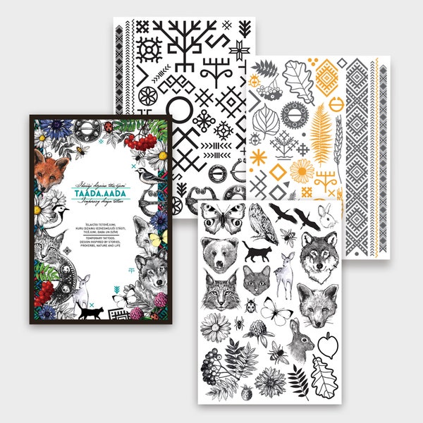 Temporary tattoos METALLIC COLLECTION