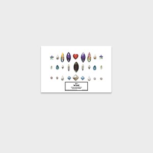 Set of CRYSTAL BODY STICKERS