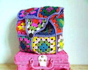 Schema Zainetto Uncinetto Granny Zainetto Uncinetto Zaino Crochet