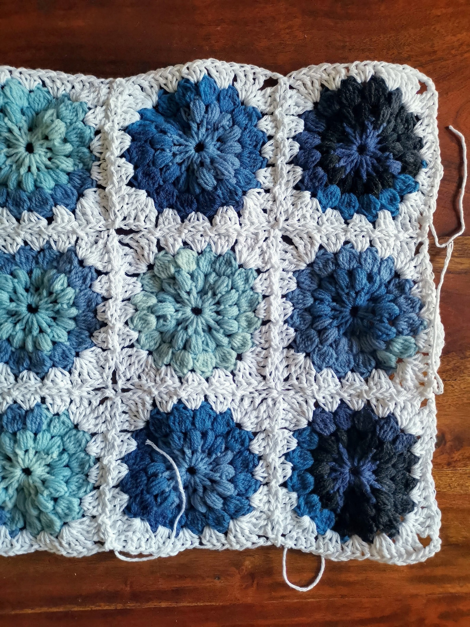 CUSTOM Crochet Ottoman Cover. Granny Square Chair Slipcover. Etsy