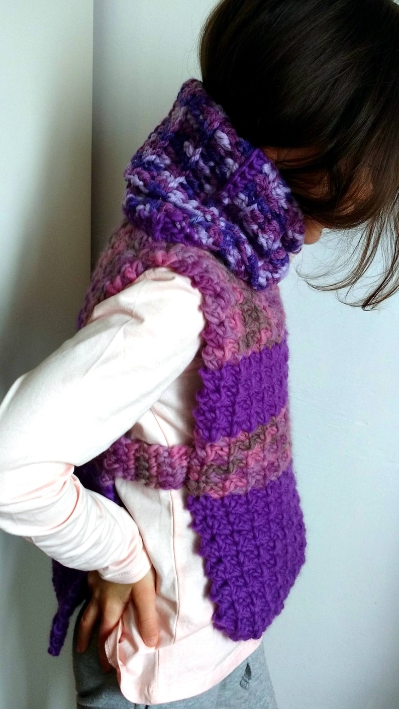 Sleeveless Outwear Kids Poncho Wool Easy Tutorial written Instructions DIY Gifts Turtleneck Sweater PATTERN Baby Girl Crochet Clothing