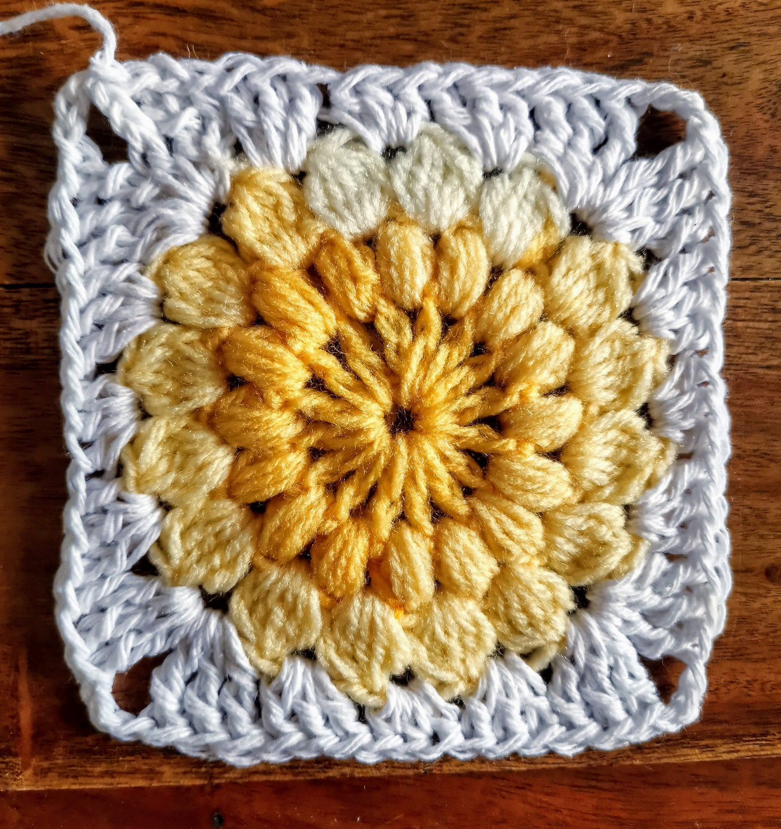 CUSTOM Crochet Ottoman Cover. Granny Square Chair Slipcover. Etsy