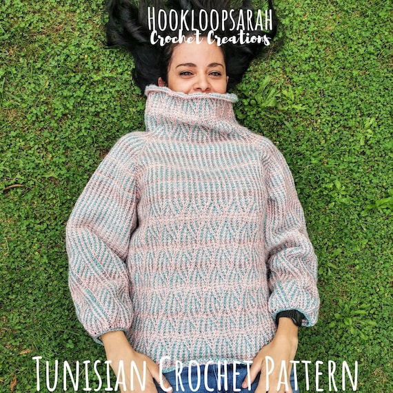 Top 20 Tunisian Crochet patterns - Gathered