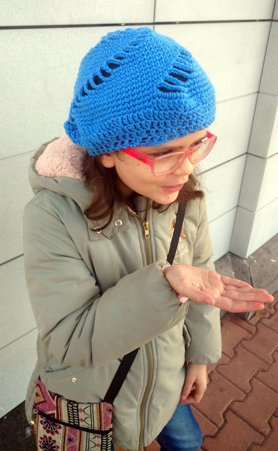 SCHEMA Berretto Basco a Uncinetto. Cappello Coppola francese | Etsy Italia