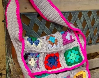 crochet sling bolsa design