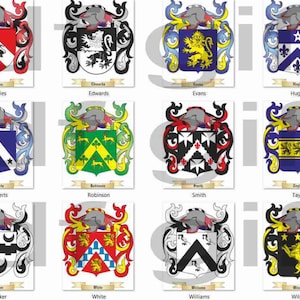 Escudo de armas de apellido descargable Escudo de familia enviado por correo electrónico Archivo PNG de alta calidad para proyectos de impresión Transparente Perfecto para cualquier fondo