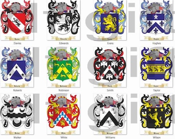 Surname Coat of Arms: Family Crest Download (PNG)