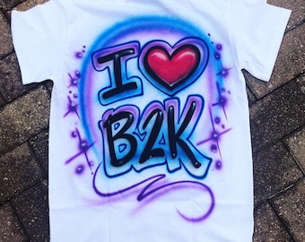 Airbrush Concert Shirts | Free Shipping - Etsy