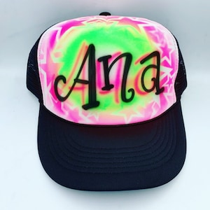 Airbrush Star Hat Design | Free Shipping