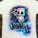 Airbrush Video Game Shirt Design | Free Shipping 