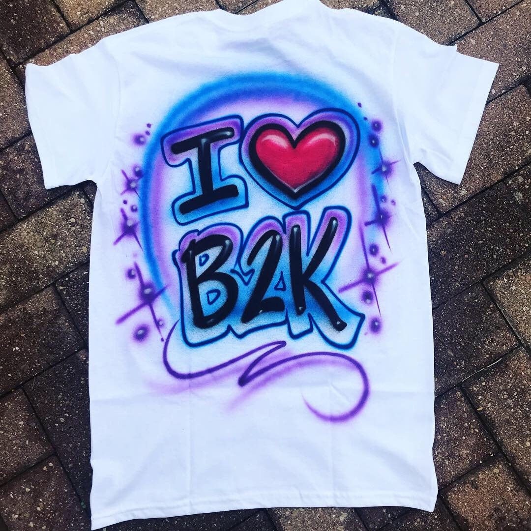 Airbrush Concert Shirts | Free Shipping - Etsy