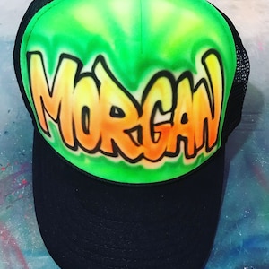 Airbrush Graffiti Hat Design | Free Shipping