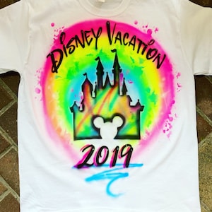 Airbrush Vacation Castle Design | FREE SHIPPING