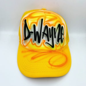 Airbrush Graffiti Hat Design | Free Shipping